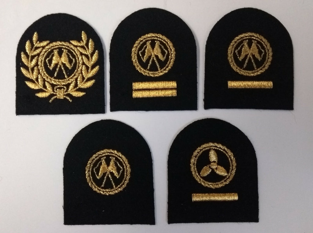 Genuine Royal Navy Embroidered Various Skills Qualification Small Badges Asst