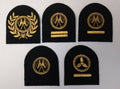 Genuine Royal Navy Embroidered Various Skills Qualification Small Badges Asst