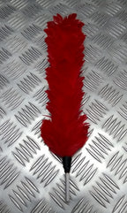 Black Watch Hackle Red British Army Scottish Regiment Large Feather Dress Plume