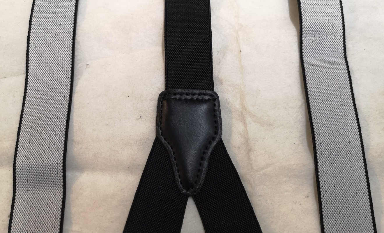 Various Clip-On / Button Elastic Braces / Suspenders Adjustable