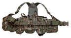 Airborne Army Webbing British Assault Camo Belt Yoke & Assorted Pouches (5)