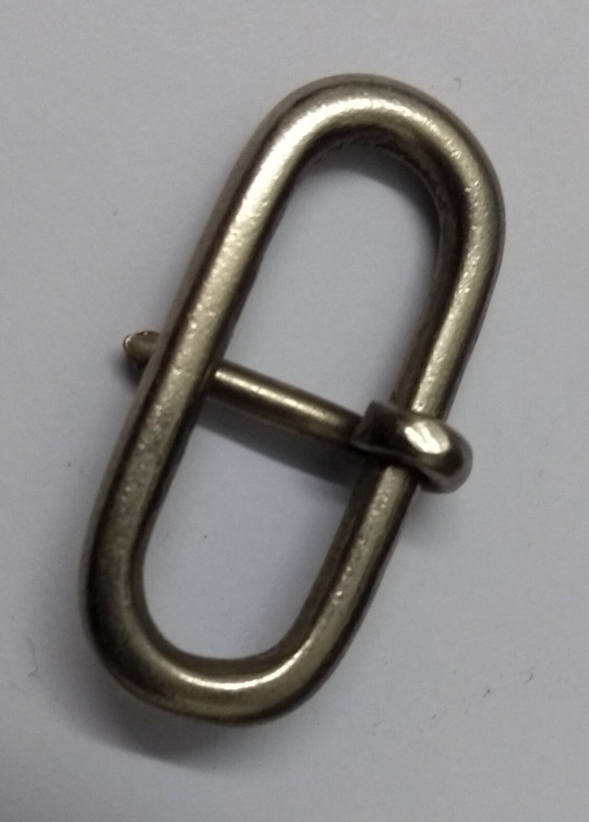 Genuine Vintage British Issue Nickel Plated 1" Prong Rings x2 NEW