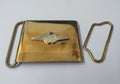 Genuine RAF Royal Air Force Issue Insignia Parade 2¼" Belt Buckle / Plate 2 Piece