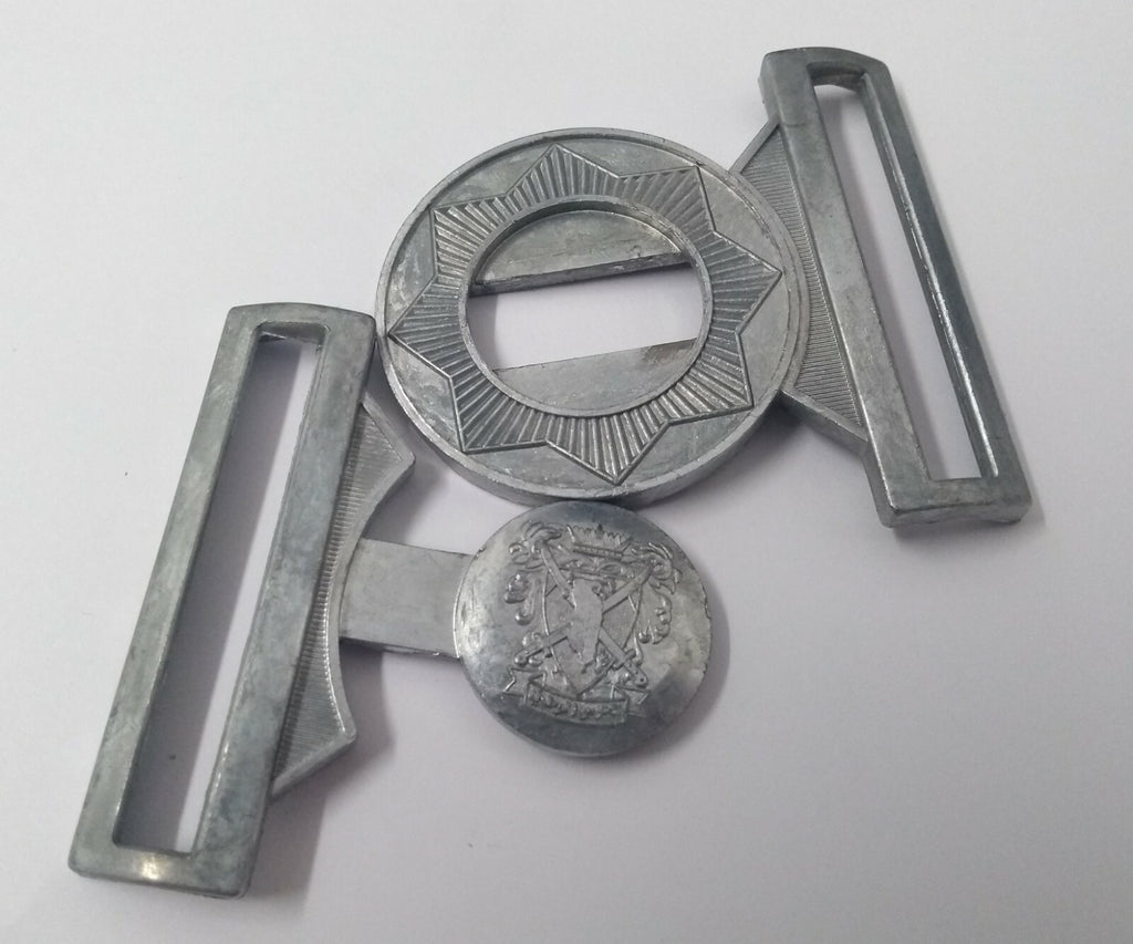 Bahrain Unplated Belt Buckle by Hobson of London