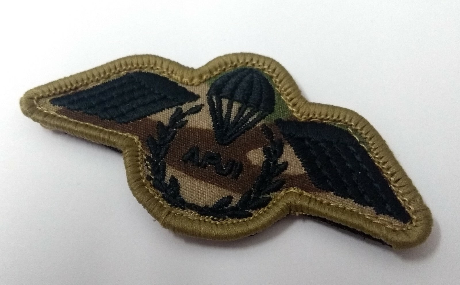 Genuine British Army Issue Camo Subdued APJI Jump Instructor Para Wings Patch