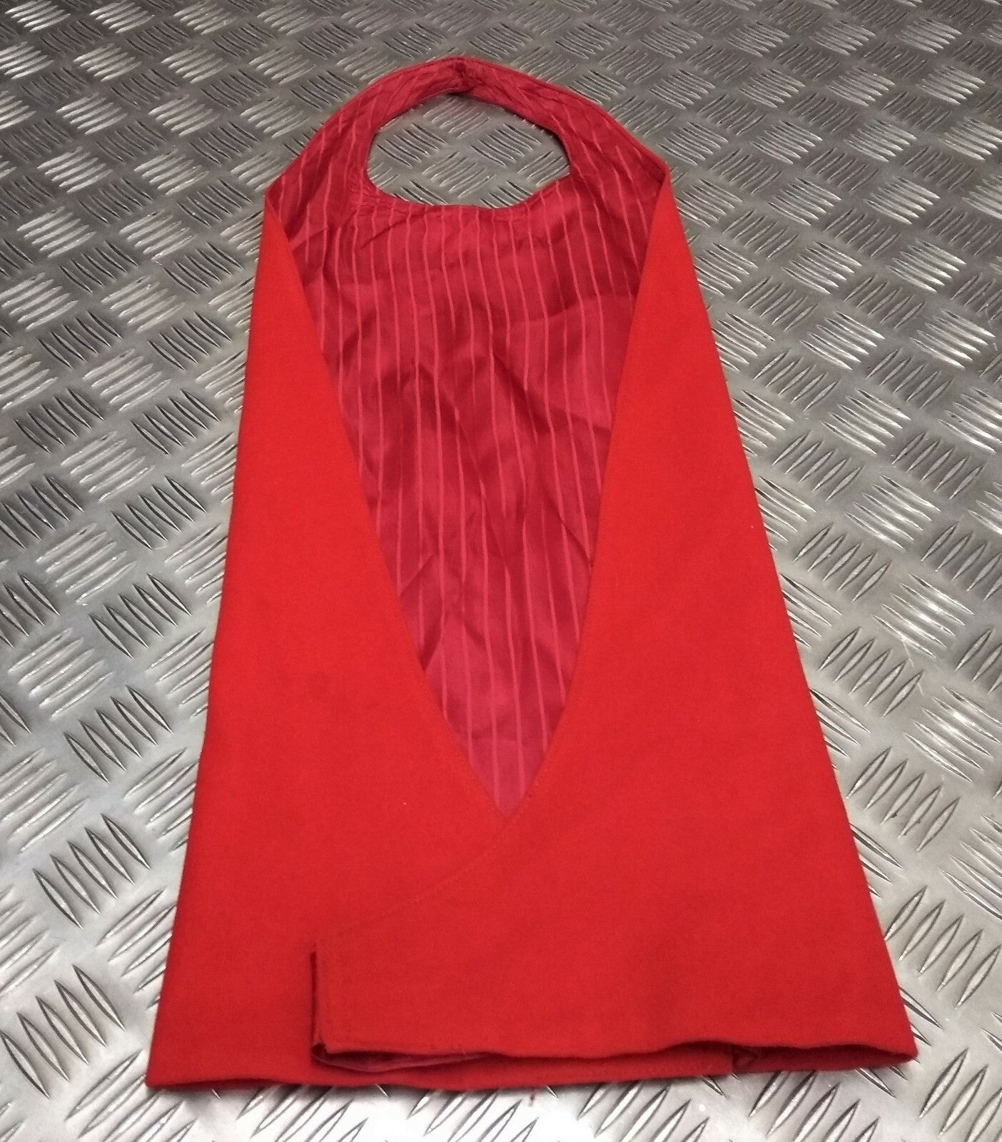 Genuine Ex British ARMY Regiment Officers Scarlet Bib Apron Ceremonial & Parade