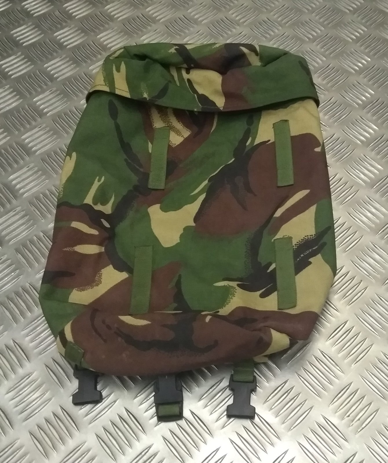 Genuine British Army DPM IRR Woodland Camo PLCE Bergen Large Pack Side Pocket G2