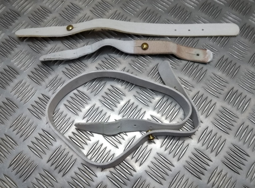 HCav British Army No2 Buff Leather Sword Straps Assorted Lengths Household Cavalry
