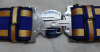 Hobson Production Sample Blue & Gold Ceremonial Belt With RAF Royal Air Force Locket