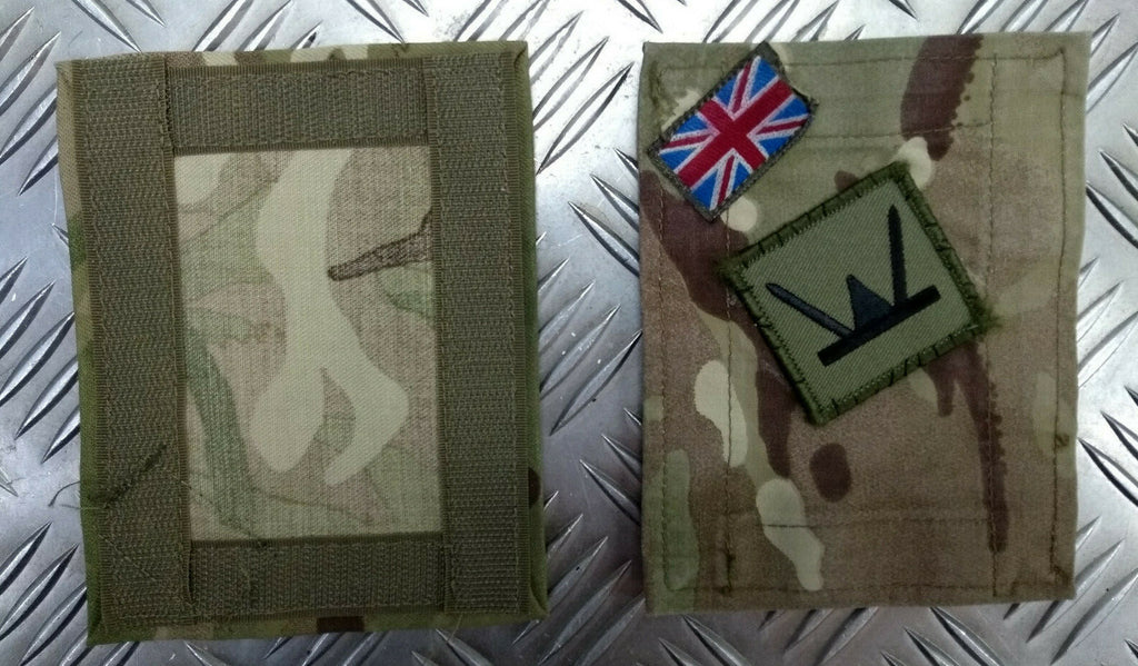 British MTP Blanking Patches with Genuine 160th Wales Brigade TRF Patch