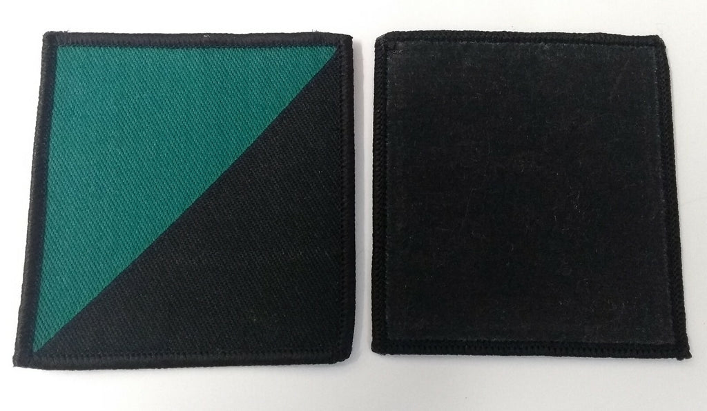 Genuine British Army Royal Irish Regiment Drop Zone TRF Sew On Patch 1 Pair
