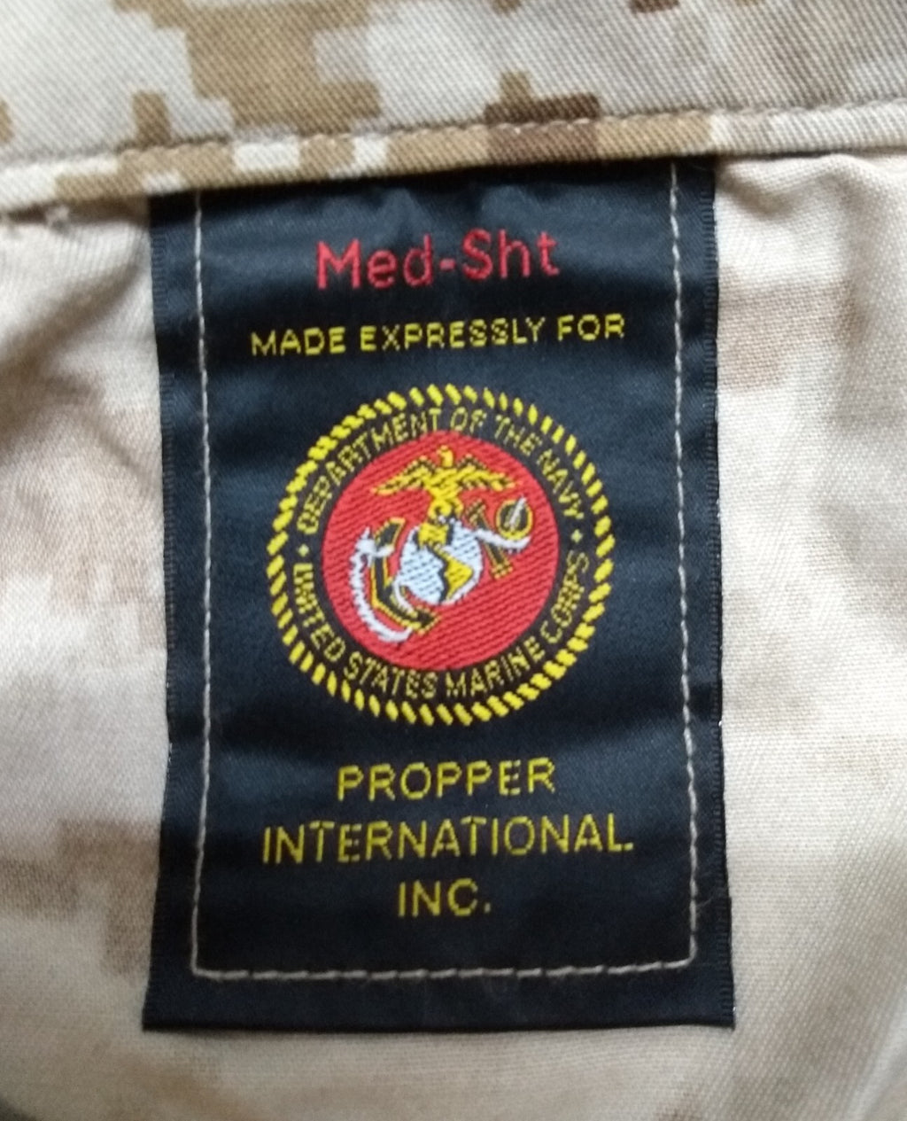US Marines Corp Multi-Cam Tactical Combat Jacket Digital Desert Camo Camouflage