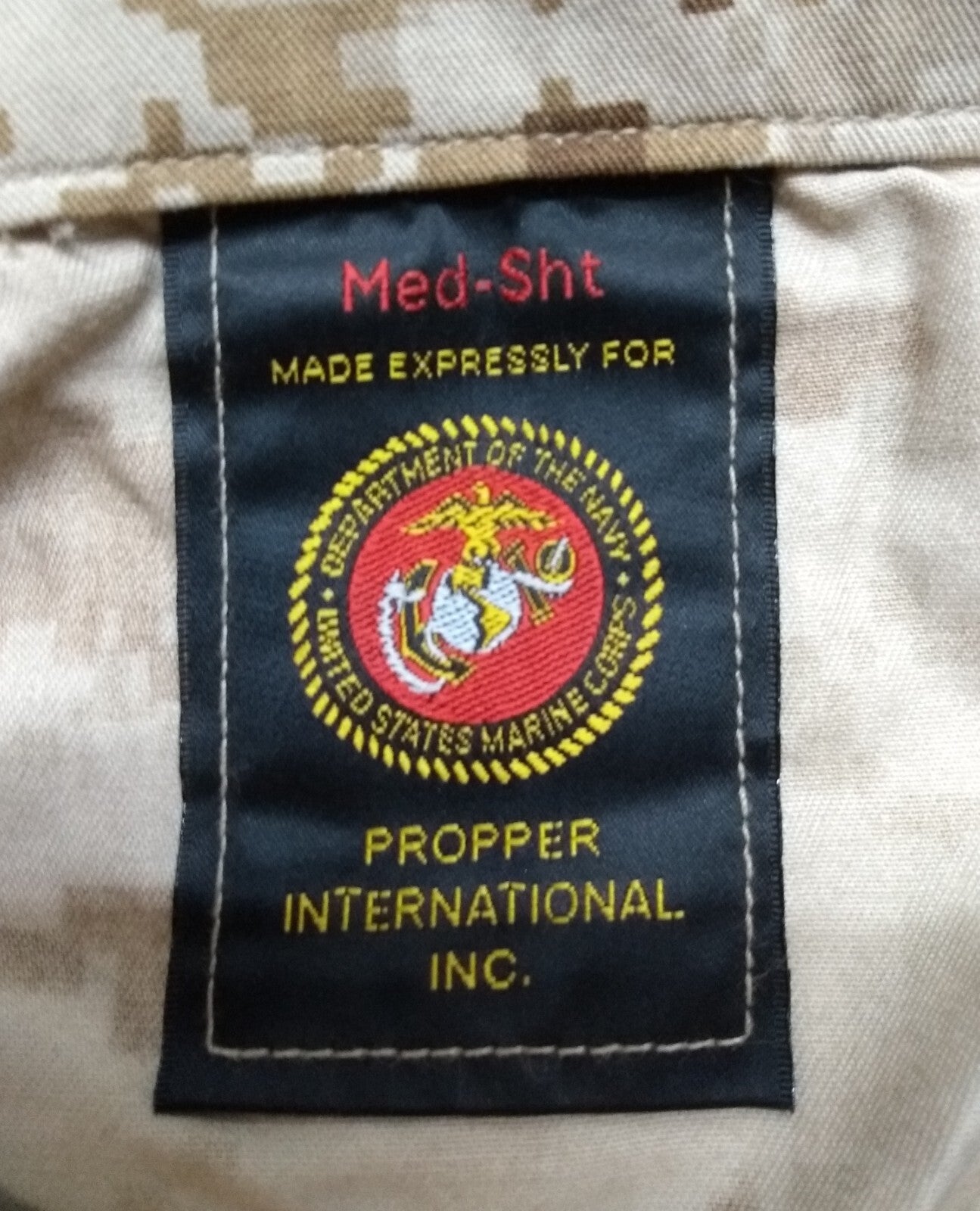 US Marines Corp Multi-Cam Tactical Combat Jacket Digital Desert Camo Camouflage