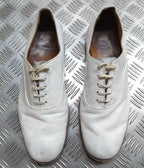 Naval White Shoe British Navy Tropical Officers Dress Uniform By Sanders UK 8