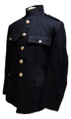 Vintage Marines Tunic Blue Serge British RM Hobson & Sons (London) Ltd Size 41