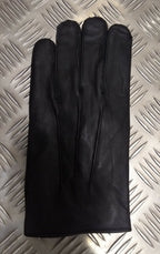 Style Black Leather Soft Lined 3 Dart Parade Gloves All Sizes
