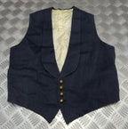 RAF Royal Air Force Vintage Mess Dress Waistcoat Airforce Blue Grey Colour