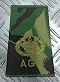 Army AGC DPM WO RQMS QMSI Rank Slide Genuine British Army CAMO Epaulette NEW