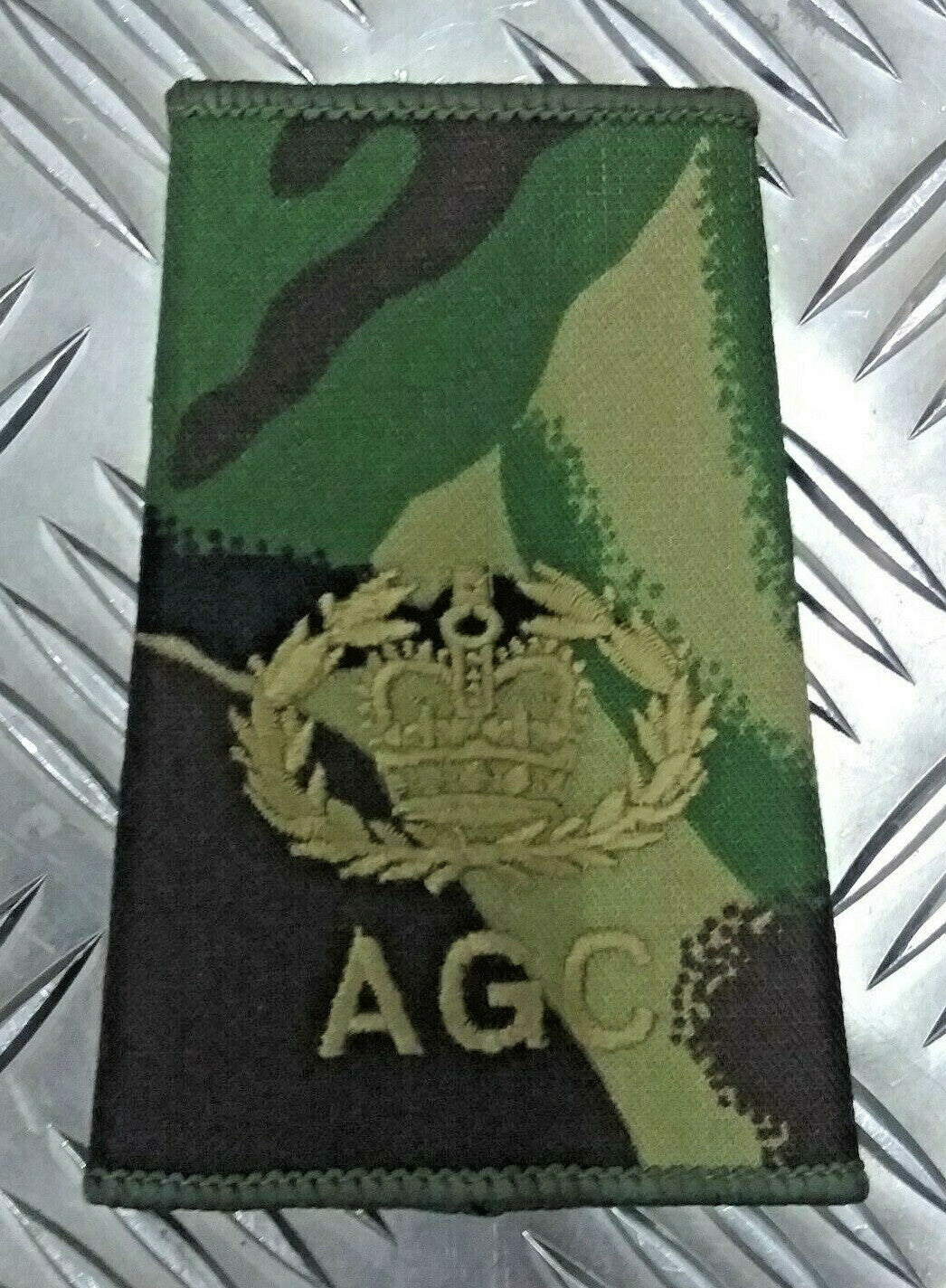 Army AGC DPM WO RQMS QMSI Rank Slide Genuine British Army CAMO Epaulette NEW