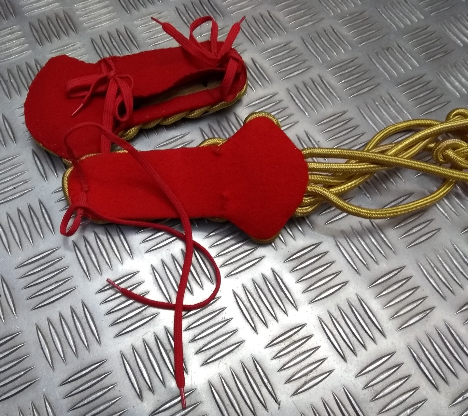 Aiguillette HCav British Army The Life Guards Household Cavalry With Boards