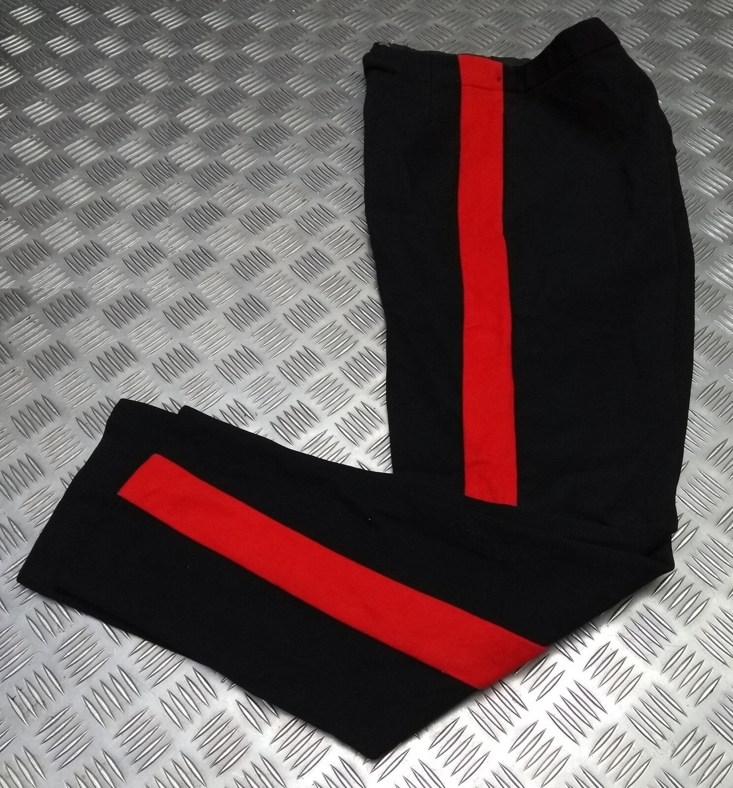 No1 Trousers Ex-British Dress Pattern With Red 4.5cm Stripes