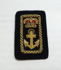 Mess Kit Badge Army Ocean Watchkeeper British Army Hand Embroidered Arm Patch