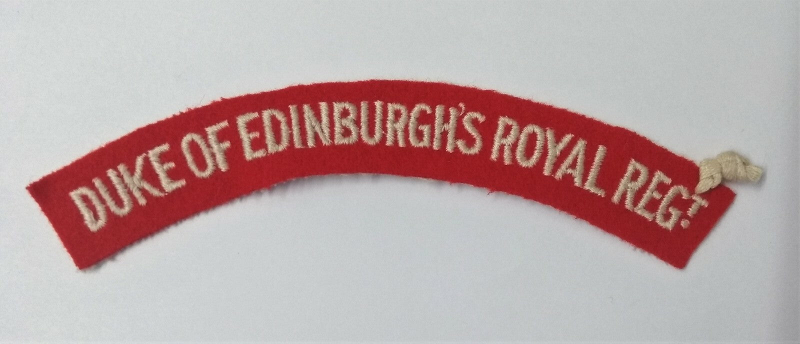 Genuine Vintage British Army Duke of Edinburgh`s Royal Regiment Badge