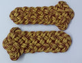 Shoulder Cords Senior Officer Gold Braid Cords No Attaching Straps or Insignia