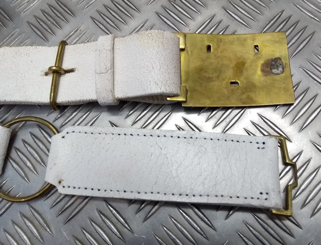 No11 HCav Belt Buff Leather With Brass Buckle No British Issue
