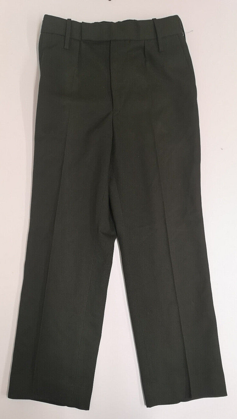British Army Old Pattern Green Barrack Dress Trousers