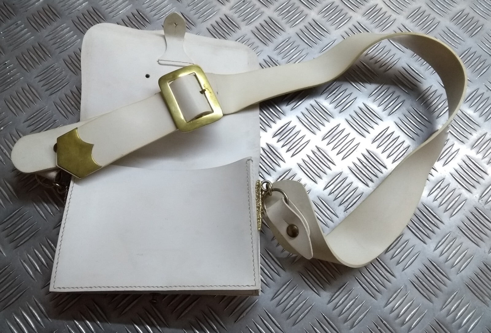 Cross Belt & Pouch Old Pattern Officers Uniform Dress for Ceremonial & Parade