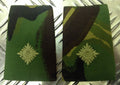 Genuine British Army Woodland Camo 2nd LIEUTENANT Rank Slides / Epaulettes - NEW