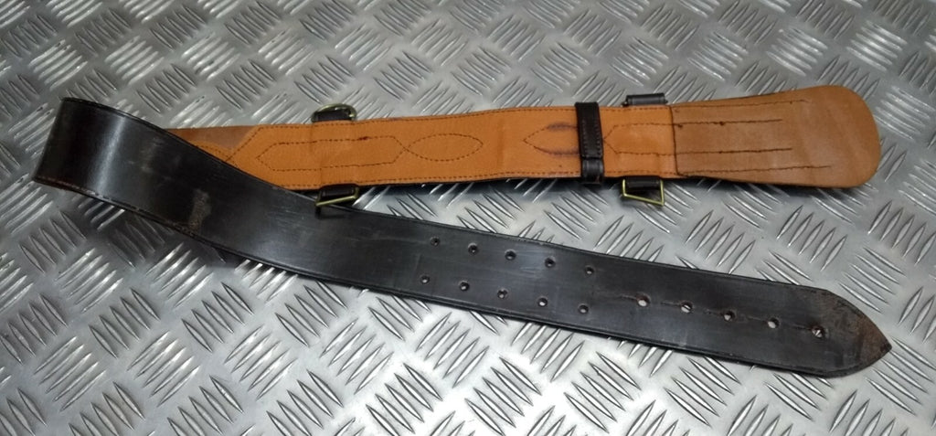 Sam Browne Belt Vintage 1962 British Issue No Shoulder Strap