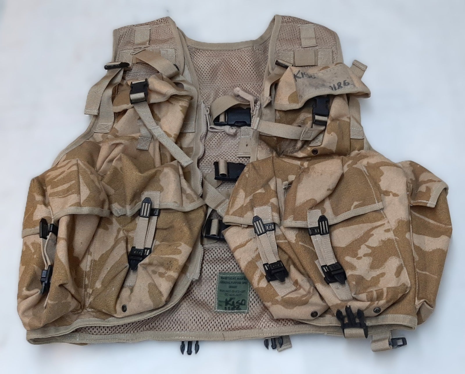 OP Telic Waistcoat Deseret Camo British Forces Load Carrying General Purpose