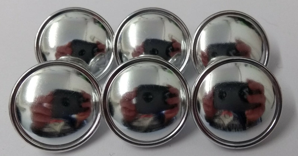 Genuine Issue Rim Livery Plain Hi Sheen Buttons Dress Buttons 36L