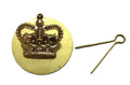 Genuine British Issue St Edward's Crown Metal Badge Major Rank- NEW