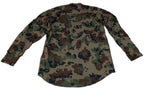 Combat Shirt 90s Camo Long Sleeve with Sleeve Loops for Folding up Collar 38cm