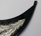 Genuine British Made Senior Officer Silver Leaf Braid Dress Cap Peak X1