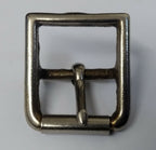 Genuine Vintage British Army Issue Chrome 1 1/4" Bridle Roll Prong Buckle