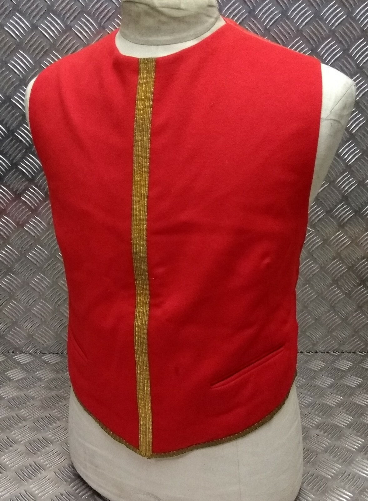 British Army Waistcoat RMP OFC Braid Ceremonial and Parade Mess Dress Large Size