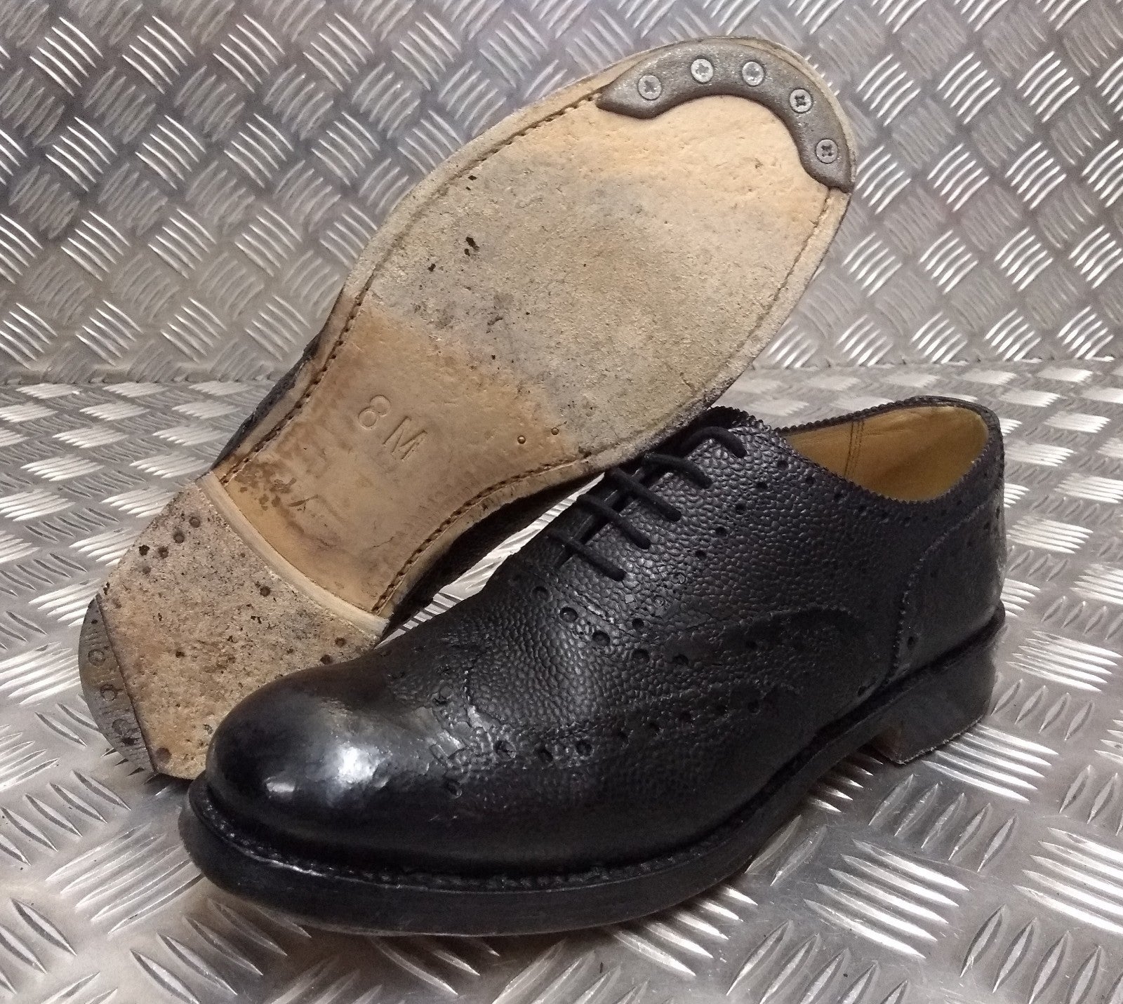 British Highland Brogues Highland & Pipers Service Dress Shoes Brogues Blakeys
