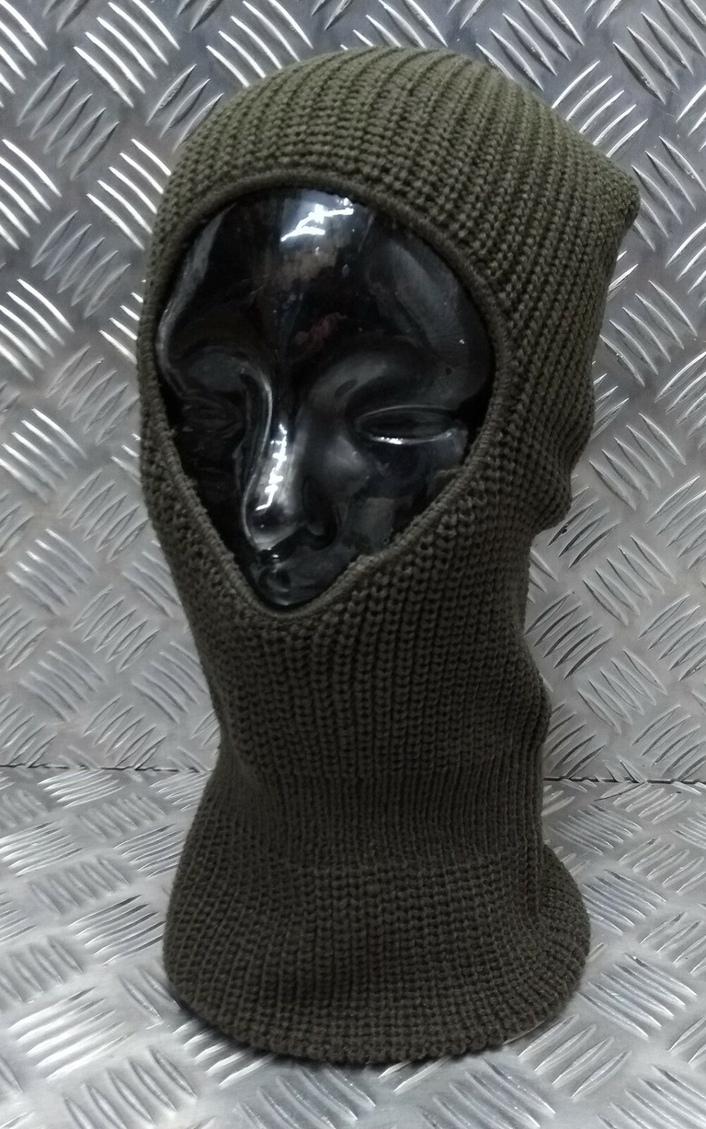 Army Green. One (1) Hole Balaclava / Beanie Hat - Very Warm - Brand New