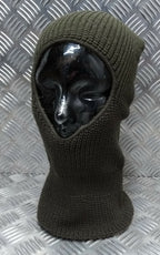 Army Green. One (1) Hole Balaclava / Beanie Hat - Very Warm - Brand New