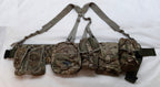 Airborne Army Webbing MTP British Assault Camo Belt Yoke & Assorted Pouches (6)
