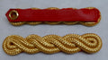 Shoulder Cords Gold 2 Ply Red Back Straps British Made New