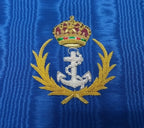 Oman Navy Cummerbund With Obsolete Gold Braided Naval Anchor