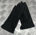 3 Dart Gloves Female Black Leather 3M Thinsulate Soft Lining Small
