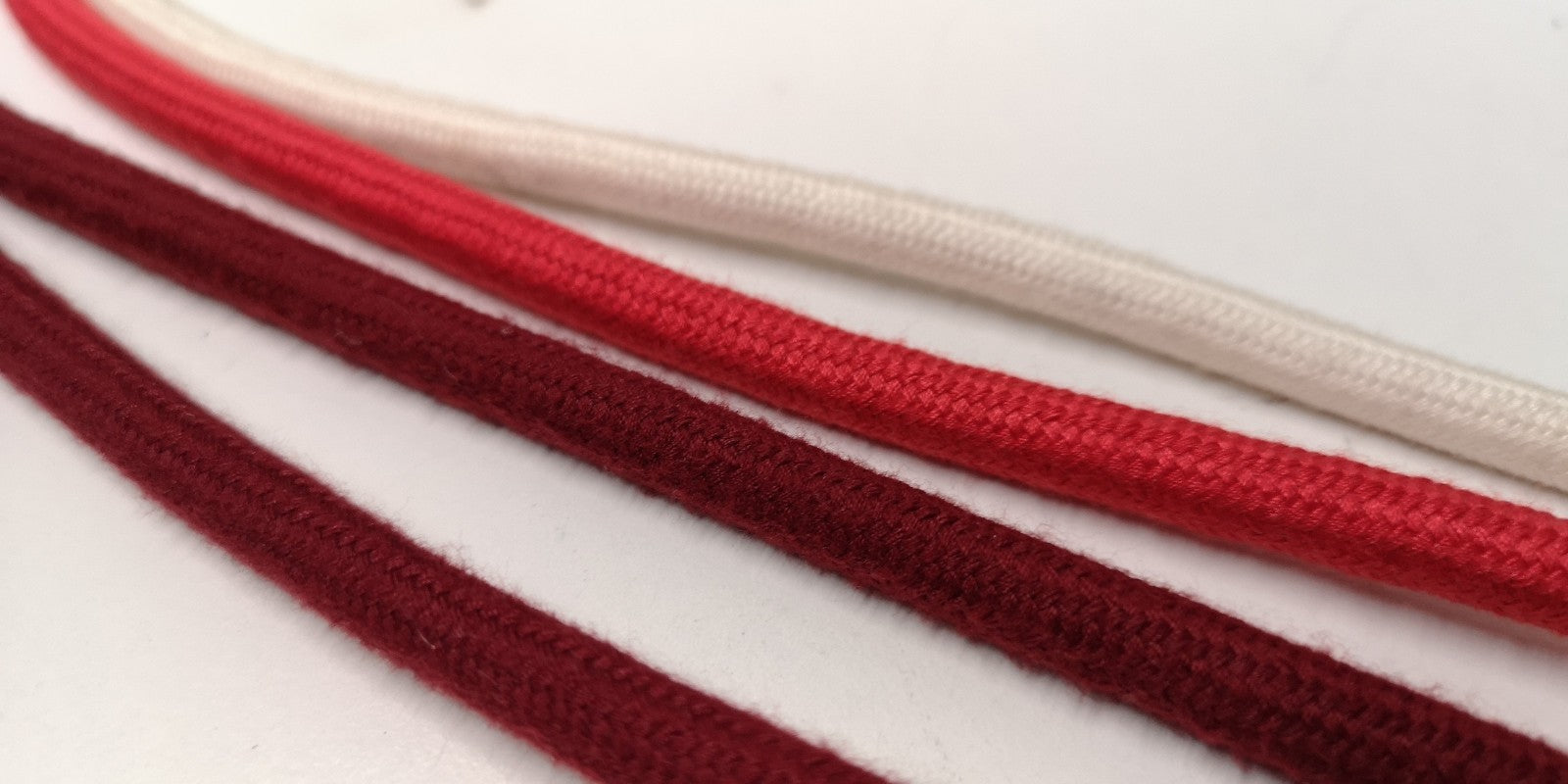 Set of 4 Lanyards Shoulder Cords Genuine British White Red Maroon