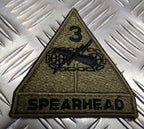 Vintage US Issue Armoured Division Patch Spearhead Ironsides