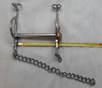 H Cav Horse Bit British Army Issue The Life Guards Chrome Mouthpiece & Insignia